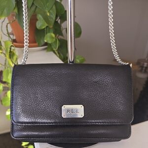 Lauren Ralph Lauren Leather Crossbody/Wallet